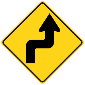 georgia-sharp turn right