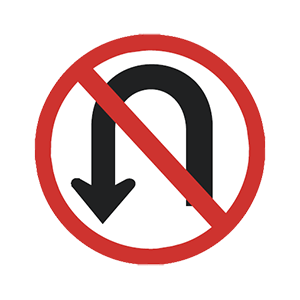 illinois-no u turn