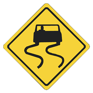 illinois-slippery pavement