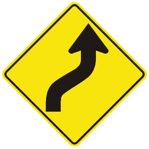 virginia-curve ahead right